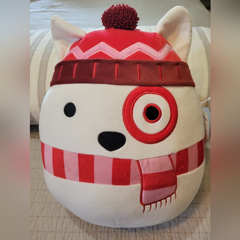 Squishmallow Target Bullseye 12" Plush 2024 Stuffed Animal Limited Edition NWT